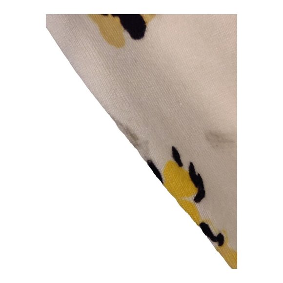 Charter Club Cardigan Sweater Black/yellow Floral Women's Large waist length - Picture 7 of 12